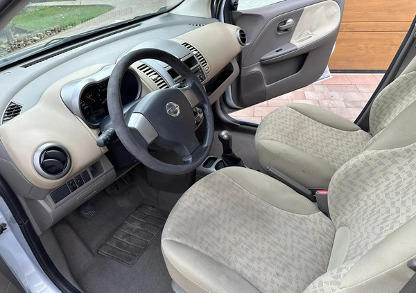 Nissan Note cena 10000 przebieg: 207963, rok produkcji 2007 z Iława małe 191